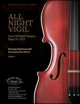 All Night Vigil Orchestra sheet music cover
